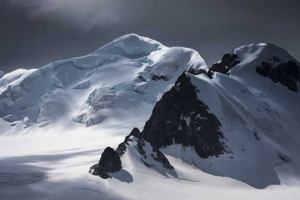 Antarctica Mountain and glacier landscape